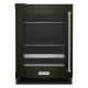 Réfrigérateur sous comptoir Inox noir KitchenAid (KUBL314KBS)