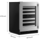 KitchenAid KUWL324SSB Refrigerator