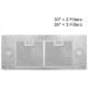 Kobe  Cabinet Insert (INX2730SQB-700-3)