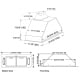 Kobe INX2830SQH-700-2 Cabinet Insert