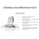 Kobe ISX2442SQB-2 Range Hood