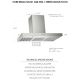 Kobe RAX2136SQB-WM-1 Range Hood