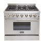 Kucht 36 inch Dual Fuel Range (KRD366F)