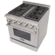 Cuisinière à Biénergie Kucht KRD306F 30 pouce