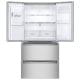 LG 33 inch 18.3 cu. ft. Stainless Steel French Door Refrigerator (LRMXC1813S)