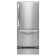 LG LBC22520ST 22.4 cu. ft. Bottom Freezer Refrigerator