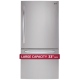 LG LDCS24223S 33 inch 24.1 cu. ft. Bottom Freezer Refrigerator
