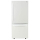 LG 30 inch 21.8 cu. ft. Bottom Freezer Refrigerator (LRDNS2200W)