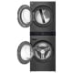 combiné laveuse et sécheuse Inox noir  (WKEX200HBA)