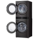 LG 5.2 cu. ft. Black Stainless Steel Laundry Center (WKHC202HBA)