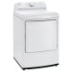Sécheuse électrique LG 7.3 pi. cu. Avec conduit d'évacuation (DLE6106W)