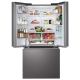 LG 33 inch 25.1 cu. ft. Black Stainless Steel French Door Refrigerator (LF25S6200D)