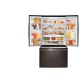 LG 36 inch 21 cu. ft. Black Stainless Steel French Door Refrigerator (LFC21776D)