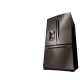 LG 36 inch 27 cu. ft. Black Stainless Steel French Door Refrigerator (LFX28968D)