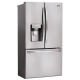 LG 36 inch 27.7 cu. ft. Stainless Steel French Door Refrigerator (LFXS28566S)
