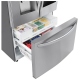 LG 36 inch 27.5 cu. ft. Stainless Steel French Door Refrigerator (LFXS28596S)