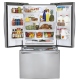 LG 36 inch 30 cu. ft. Stainless Steel French Door Refrigerator (LFXS30726S)