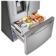 LG 36 inch 30 cu. ft. French Door Refrigerator (LFXS30726S)