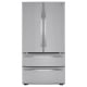 LG 36 inch 23 cu. ft. French Door Refrigerator (LMWC23626S)