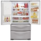 LG 24.7 cu. ft. Stainless Steel French Door Refrigerator (LMX25984ST)