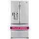 LG 24.7 cu. ft. Stainless Steel French Door Refrigerator (LMX25988ST)