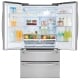 LG 36 inch 28 cu. ft. French Door Refrigerator (LMXS28626S)