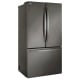 LG 36 inch 26.5 cu. ft. Black Stainless Steel French Door Refrigerator (LRFLC2706D)