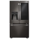 LG Studio 36 inch 23.5 cu. ft. Black Stainless Steel French Door Refrigerator (LSFXC2496D)