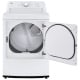 LG 7.3 cu. ft. Vented White Electric Dryer (DLE6100W)