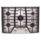 LG LCG3091ST 30 inch Gas Cooktop