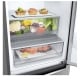 LG 24 inch 11.9 cu. ft. Stainless Look (VCM) Bottom Freezer Refrigerator (LBNC12231V)