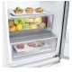 LG LBNC12231W 24 inch 11.9 cu. ft. Bottom Freezer Refrigerator