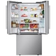 LG 33 inch 25.1 cu. ft. Stainless Steel French Door Refrigerator (LF25H6200S)