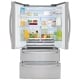 LG 36 inch 28 cu. ft. Stainless Steel French Door Refrigerator (LMXS28626S)