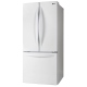 LG 30 inch 21.8 cu. ft. Refrigerator (LRFNS2200W)