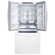 LG 30 inch 21.8 cu. ft. White French Door Refrigerator (LRFNS2200W)