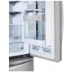 LG 36 inch 23.5 cu. ft. French Door Refrigerator (LRFVC2406S)