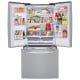 LG 33 inch 24.5 cu. ft. Stainless Steel French Door Refrigerator (LRFXS2503S)