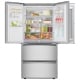 LG 33 inch 18 cu. ft. Stainless Steel French Door Refrigerator (LRMVC1803S)