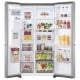 LG 36 inch 23 cu. ft. Stainless Steel Side by Side Refrigerator (LS23C4230V)