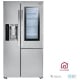 LG Studio 36 inch 21.7 cu. ft. Stainless Steel Counter Depth Refrigerator (LSXC22396S)