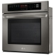 Four encastré simple Inox noir LG (LWS3063BD)