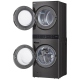LG 5.2 cu. ft. Electric Black Stainless Steel Laundry Center (WKEX220HBA)