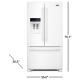 Maytag MFI2570FEW 36 inch 25 cu. ft. Refrigerator
