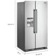 Maytag 24.51 cu. ft. Refrigerator (MSS25C4MGZ)