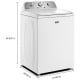Whirlpool MTW3805TW