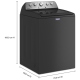 Maytag MVW5435PBK Top Load Washer