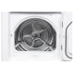 Sécheuse électrique Midea 7.0 pi. cu. Avec conduit d'évacuation (MLTE47A4BWW)