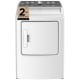 Sécheuse Midea MLE47C4AWW 6.7 pi. cu. Avec conduit d'évacuation