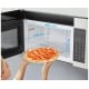 Micro-onde à hotte intégrée Inox Midea (MMO17S12ASTC)